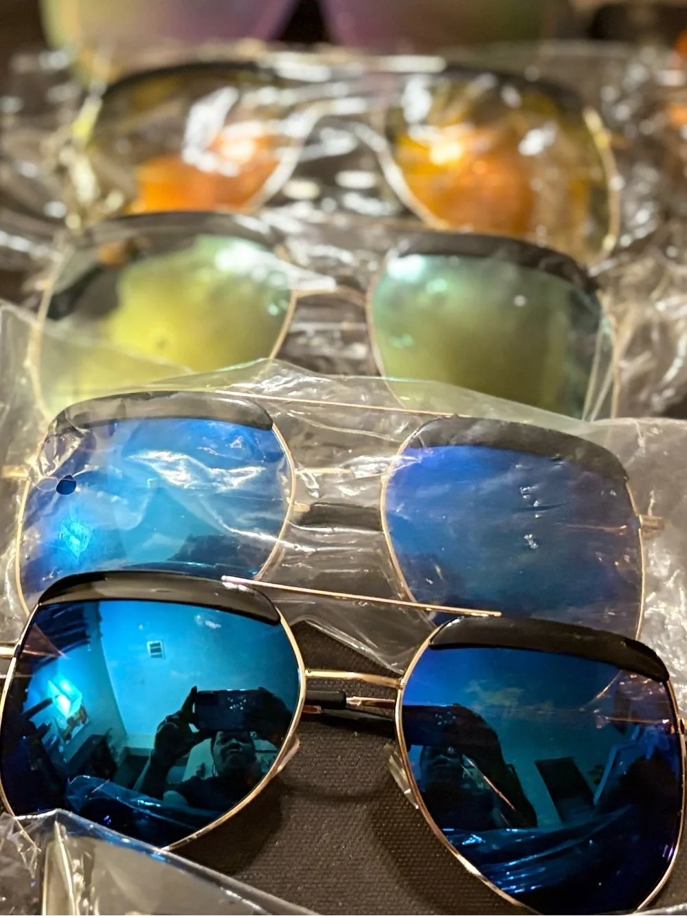 Stylish Square Sunglasses Bulk Set